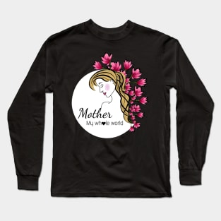 Blonde woman Long Sleeve T-Shirt